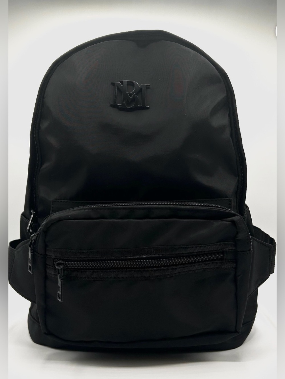 NWT Badgley Mischka Backpack. Nylon Backpack w Detachable Fanny Pack BMB-200 Blk